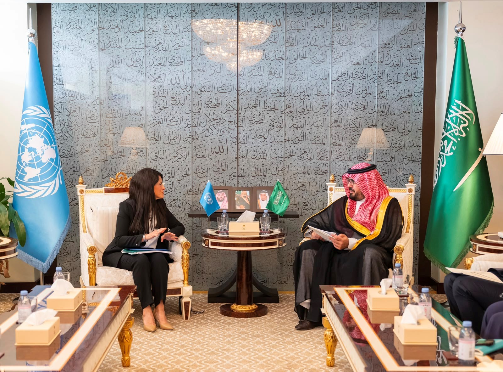 Minister of Economy and Planning meets with Executive Secretary of UNESCWA